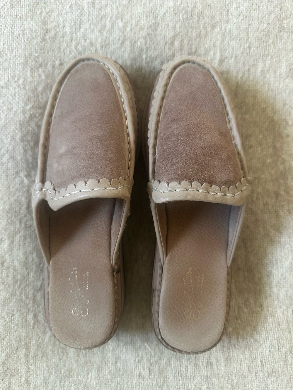 Seychelles Stand Tall Clog Taupe Sz 9 - Picture 13 of 13